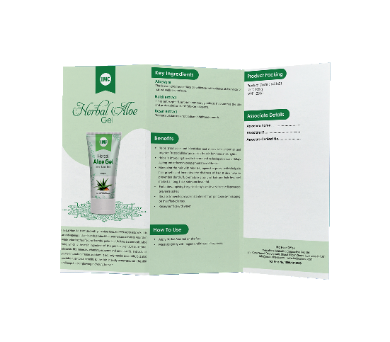 LEAFLET HERBAL ALOE GEL