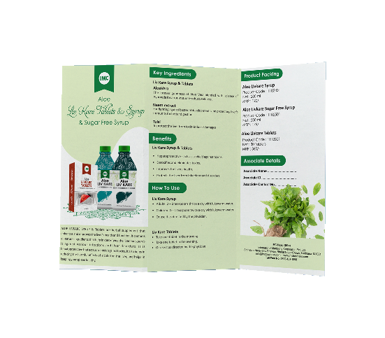 LEAFLET ALOE LIV KARE TABLETS AND SYRUP
