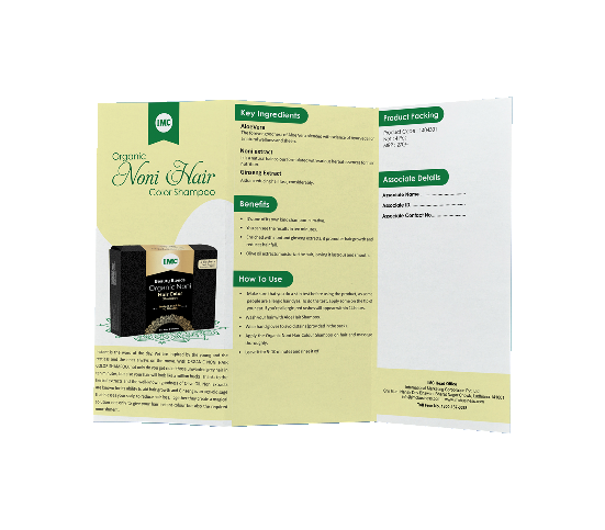 LEAFLET ORGANIC NONI HAIR COLOUR SHAMPOO