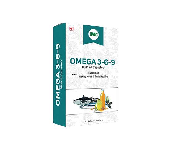 OMEGA 3 6 9 WITH VITAMIN D3 FISH OIL CAPSULES