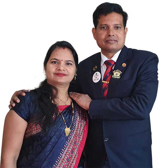 Mrs Luxmi Sharma and Dr Ajay Kumar Sharma
