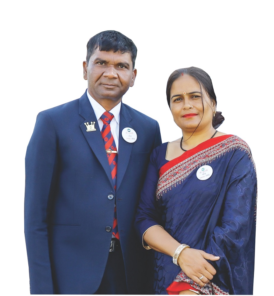 Mrs Simran and Mr Mahavir Singh