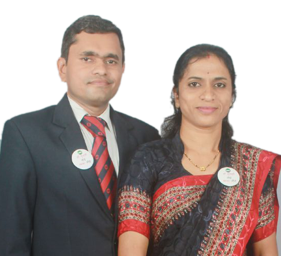 Mrs Vidhya Umesh Zamre and Mr Umesh Zamre